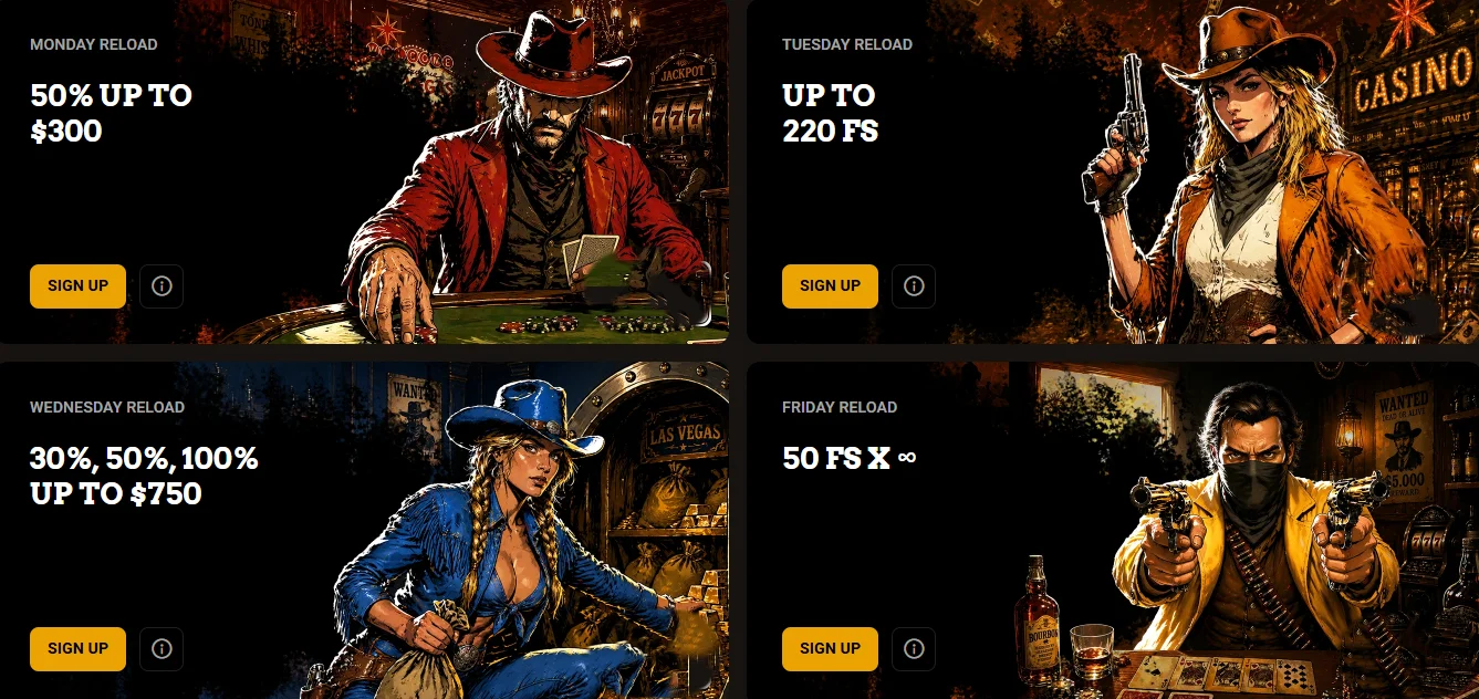 reload bonuses